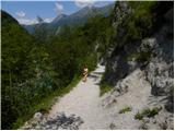 Kobarid - The Small Kozjak waterfall